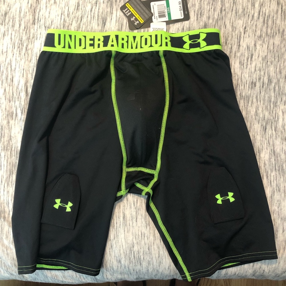 Under Armour Men’s Hockey Boxer Jock. Size Large with cup. NWT